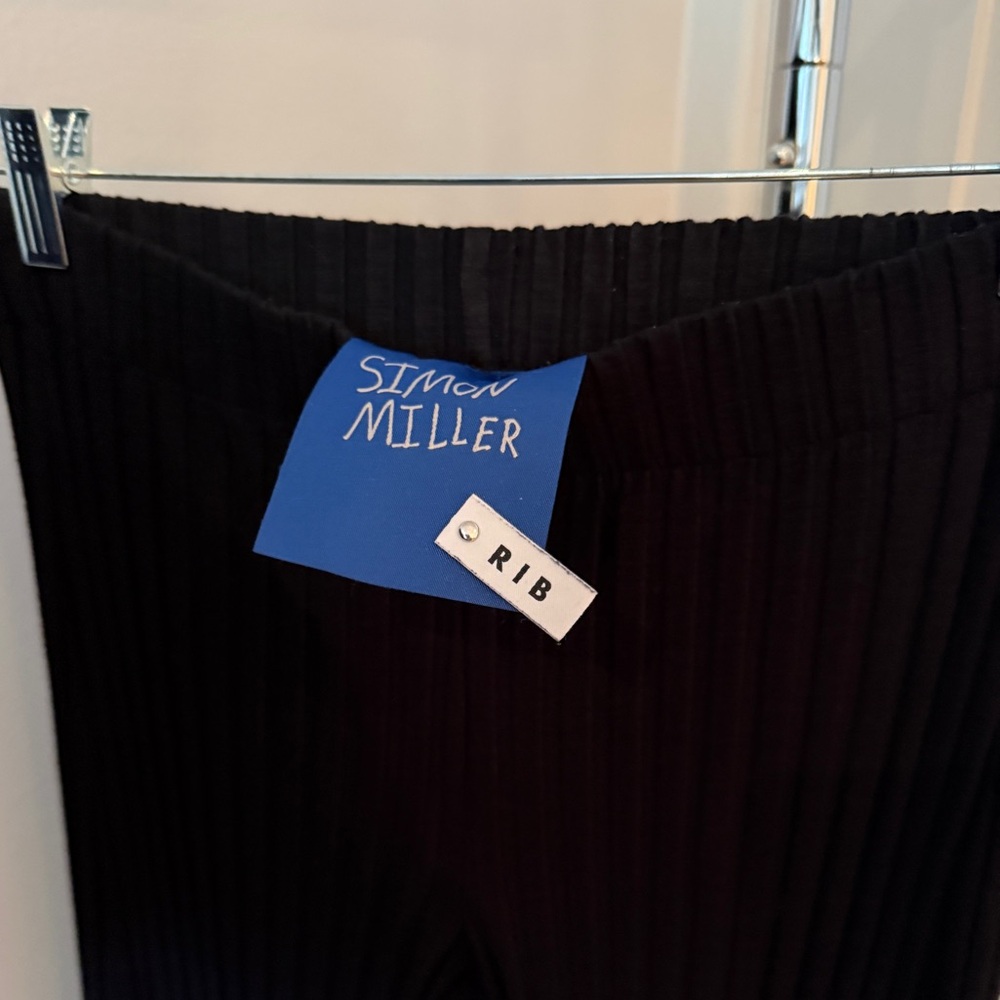 Simon Miller Black Ribbed Set - Small - Picture 2 of 5